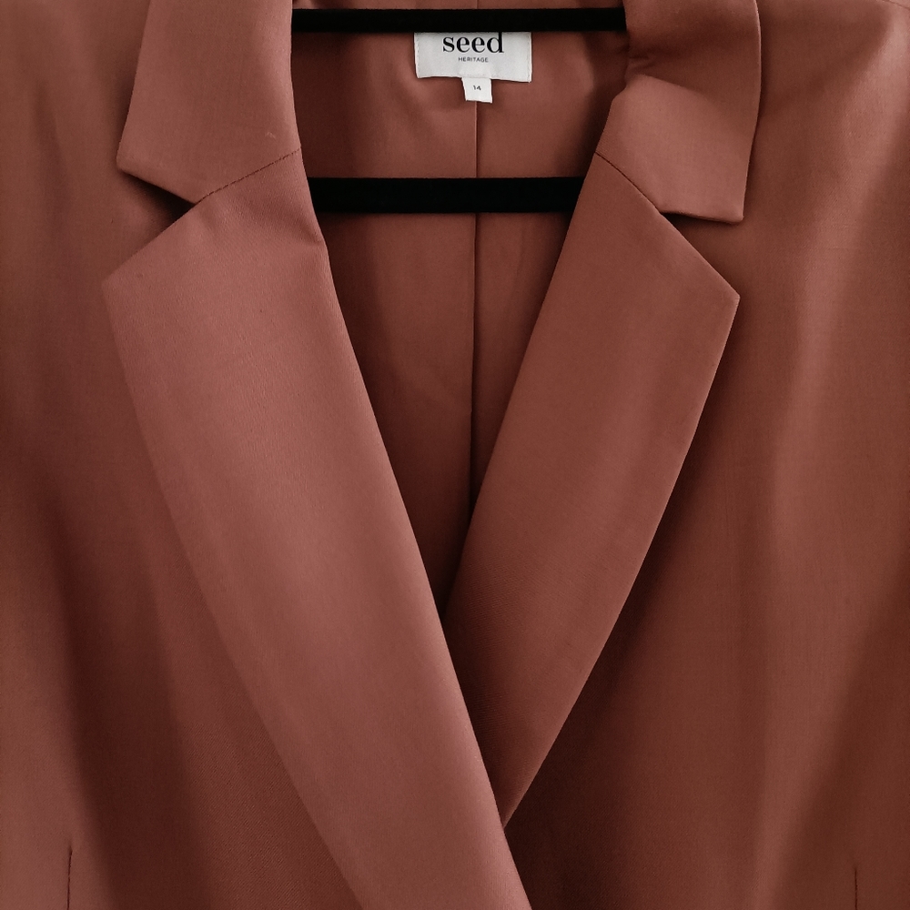 Seed Heritage - wool blend blazer (14) - Picture 3 of 8